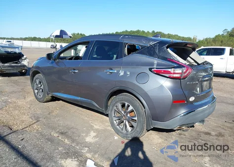 2017 Nissan Murano Sv из США, поврежденный, VIN 5N1AZ2MH8HN181669
